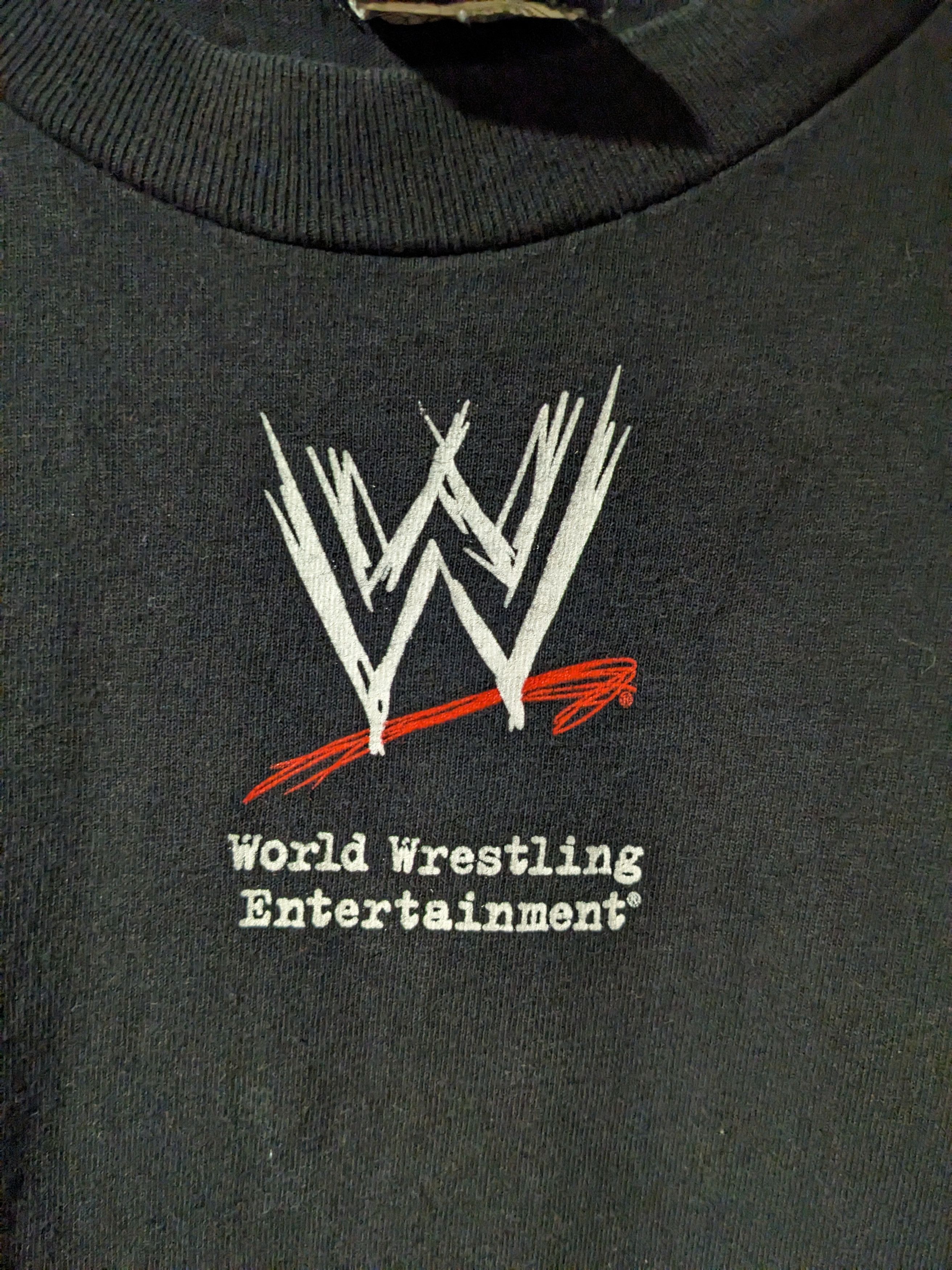 WWE Vintage 2008 WWE Wrestling World Heavy Kids Medium T-Shirt Size US M / EU 48-50 / 2 - 2 Thumbnail