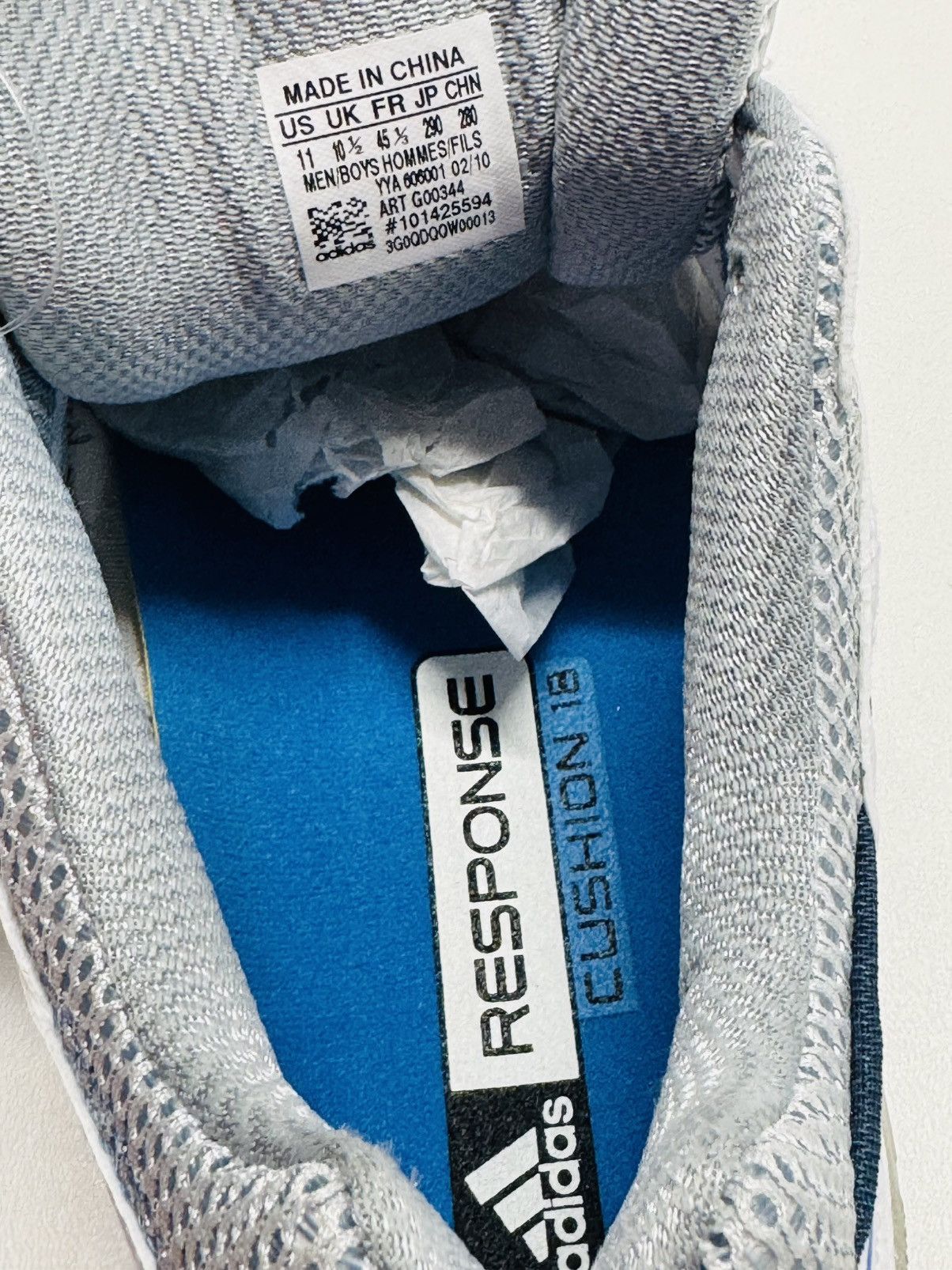 Adidas Adidas Response Cushion 18 Size US 11 / EU 44 - 7 Thumbnail