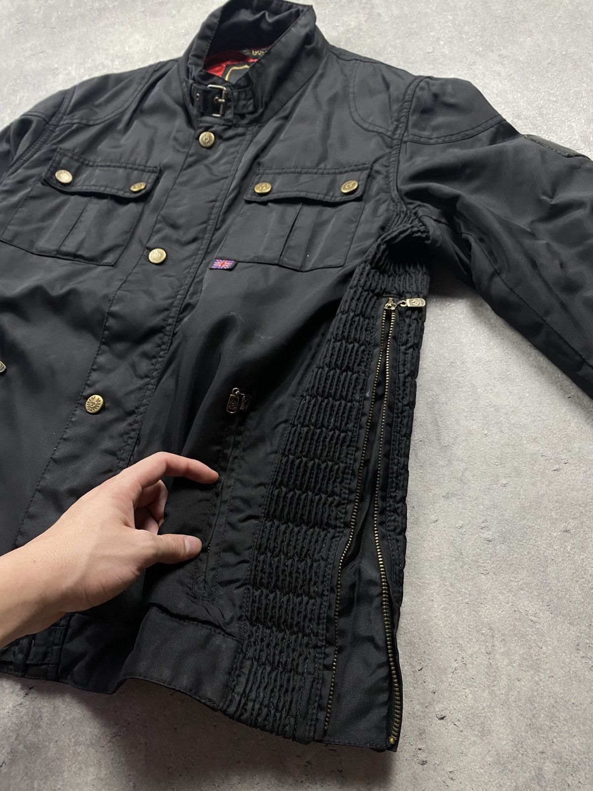 Belstaff × Designer × Vintage Bomber jacket Belstaff gold label 90’s limited edition Size US M / EU 48-50 / 2 - 6 Thumbnail