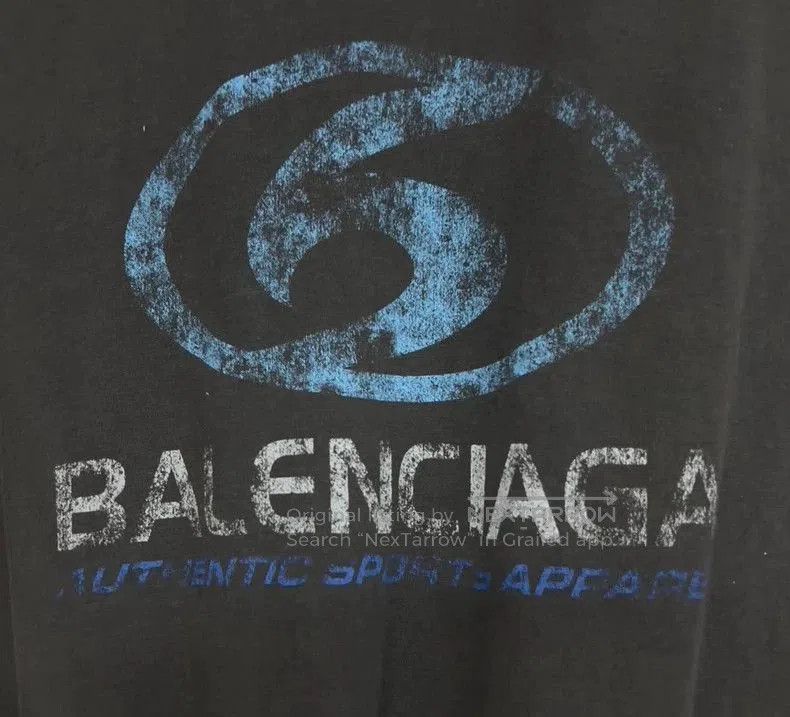 Balenciaga Balenciaga Distressed Logo Sleeveless Vest. Size US M / EU 48-50 / 2 - 3 Thumbnail