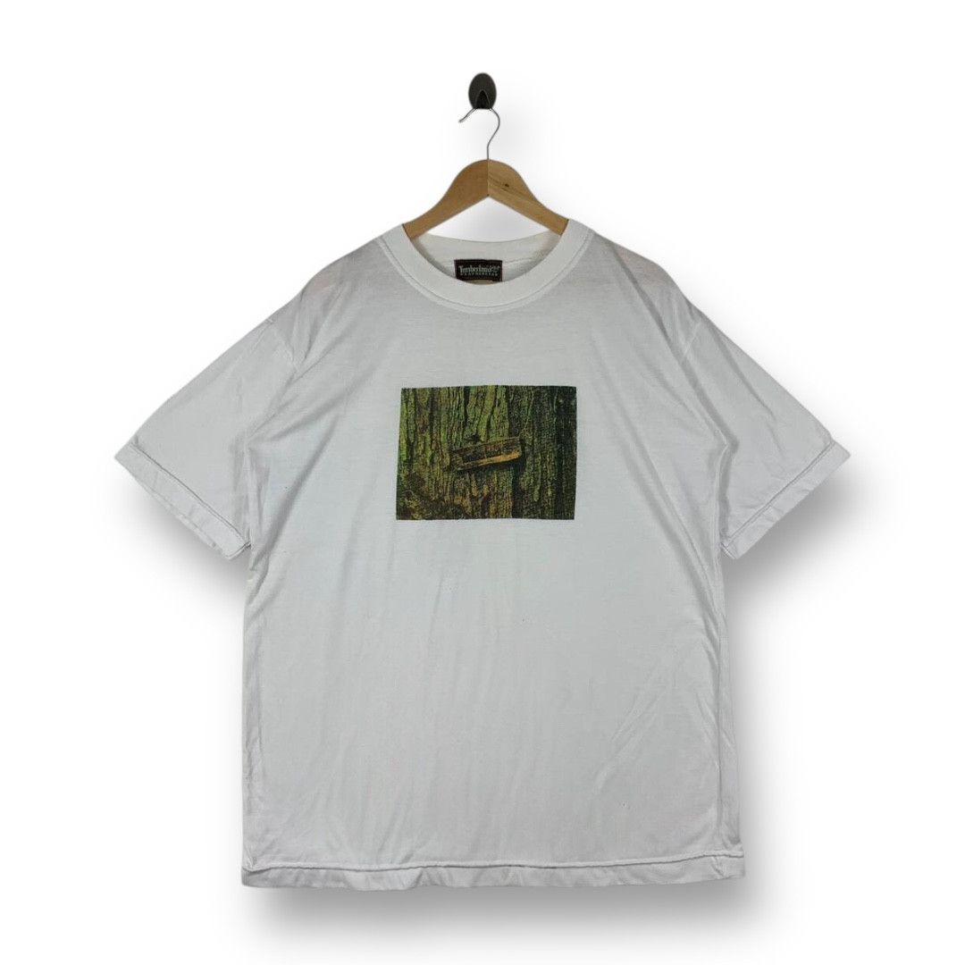 Other Vintage 90s Timberland Weathergear Graphic Nature Tee Size US L / EU 52-54 / 3 - 1 Thumbnail