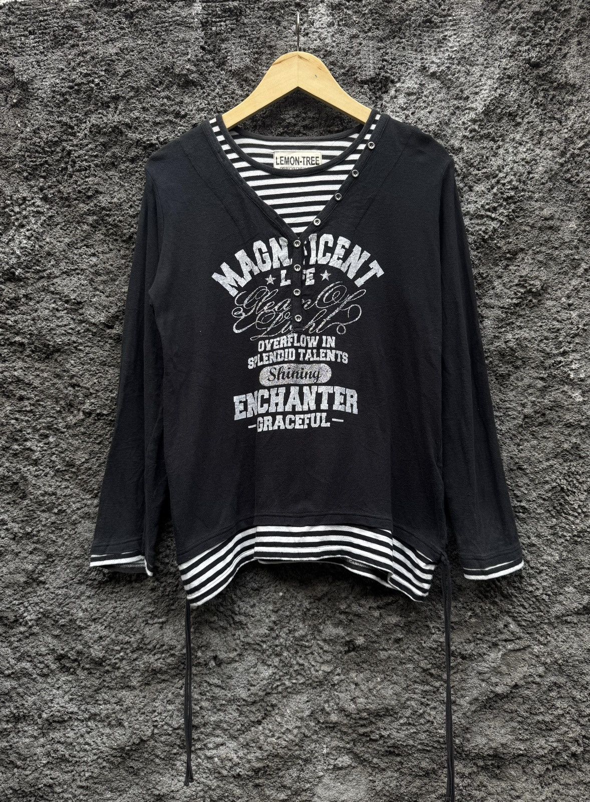 Hysteric Glamour Y2K Lemon-tree double layer ifsixwasnine longsleeve Size M / US 6-8 / IT 42-44 - 1 Thumbnail