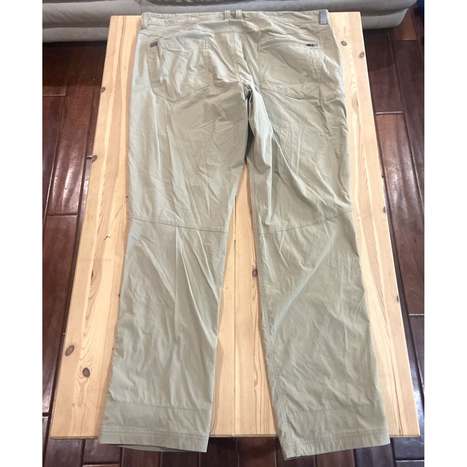 Vintage LL Bean Cresta Hiking Pants Mens 40x34 REG Water Resistant Stretch Nylon 504726 Size US 40 / EU 56 - 6 Thumbnail