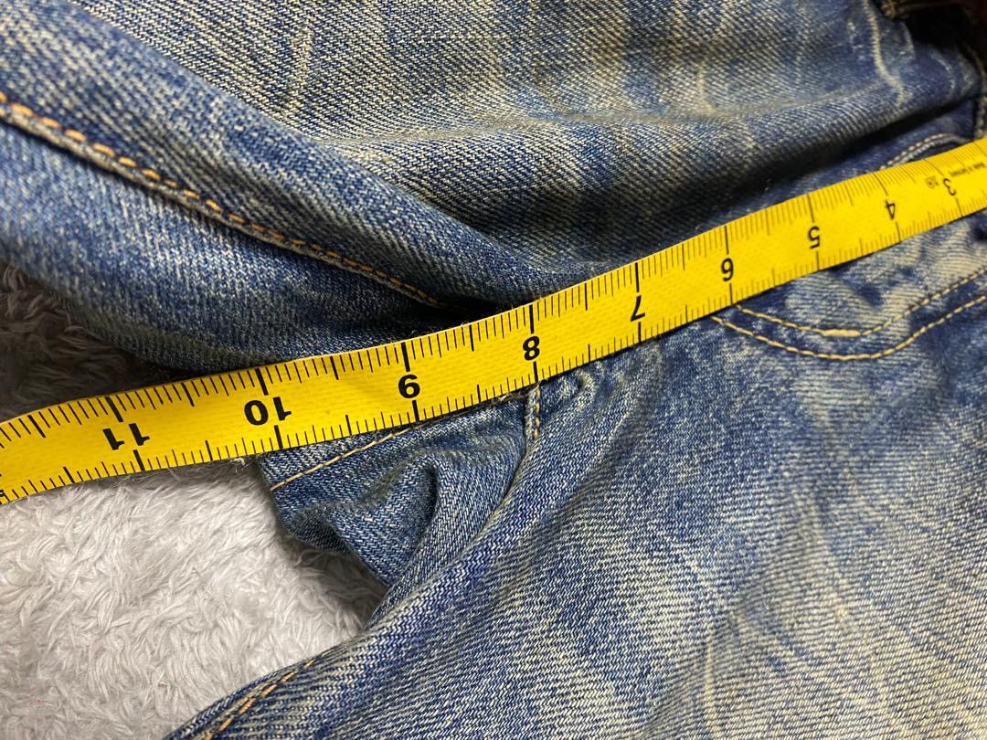 Hysteric Glamour Hysteric Glamour Distressed Stud Denim. S0252 Size US 31 - 12 Thumbnail