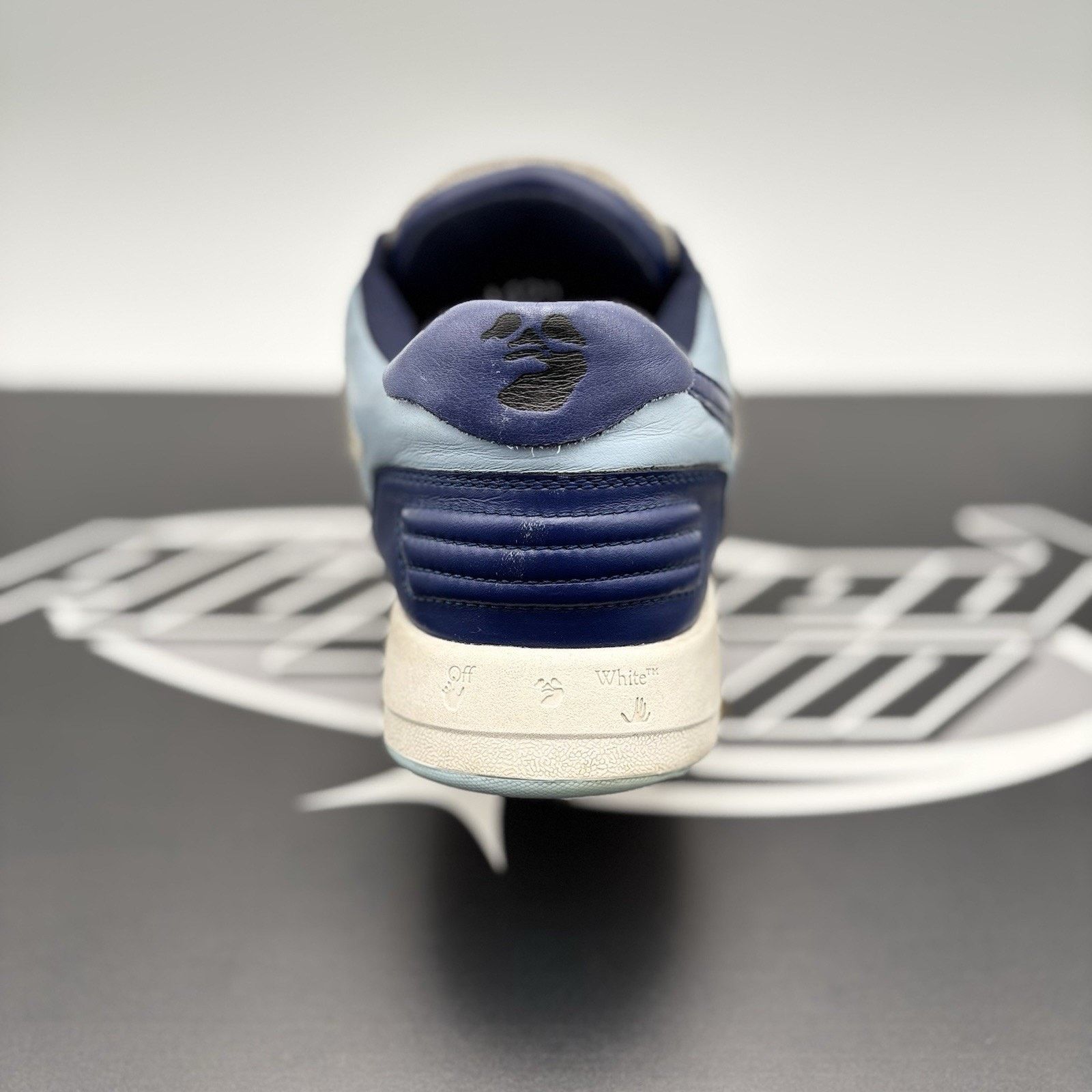 Off-White Off-White Out Of Office ' Blue White ' Size US 9 / EU 42 - 3 Thumbnail
