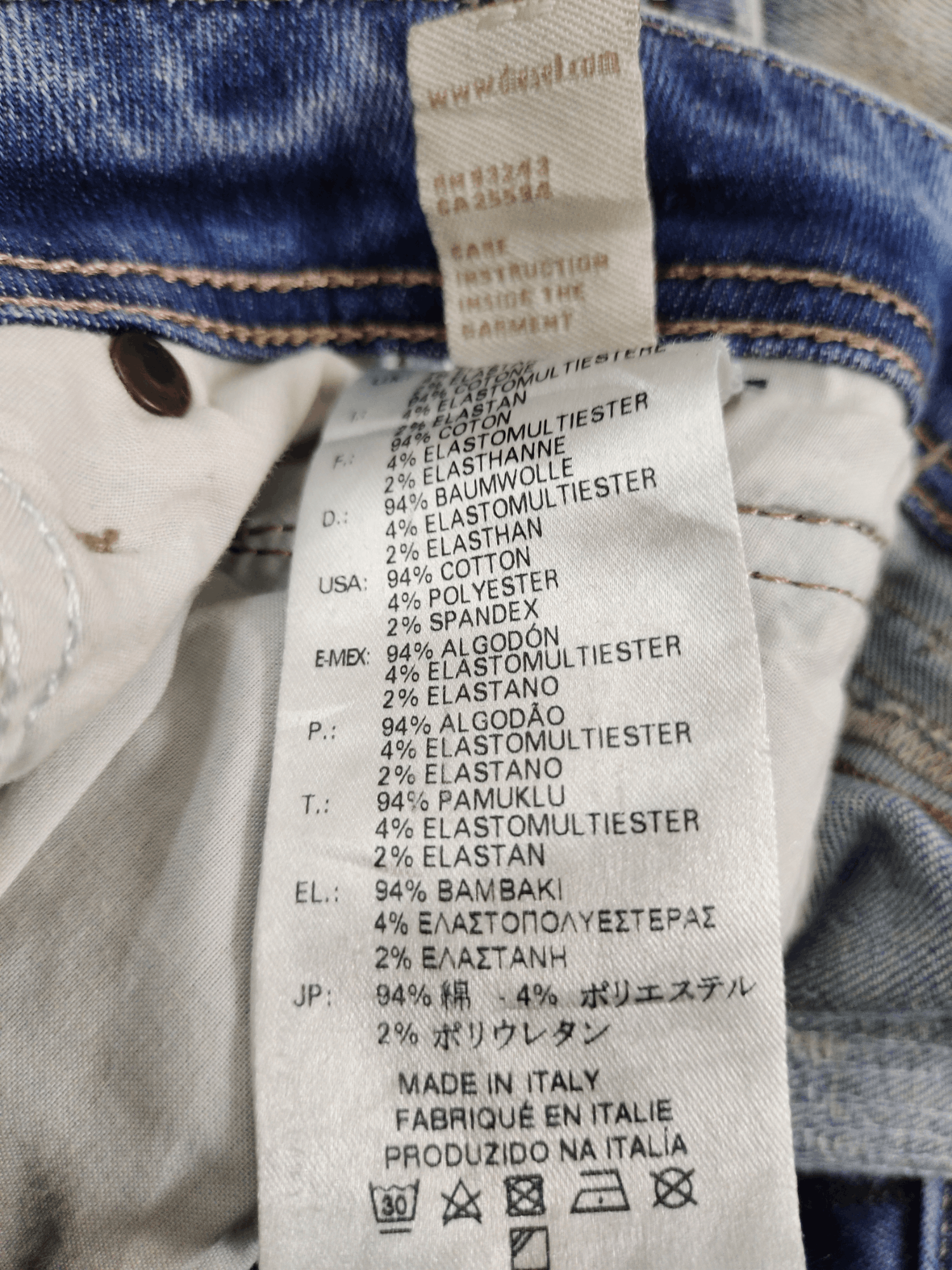 Diesel Vintage Diesel Belther Regular Slim Tapered Denim Jeans Size US 30 / EU 46 - 13 Thumbnail