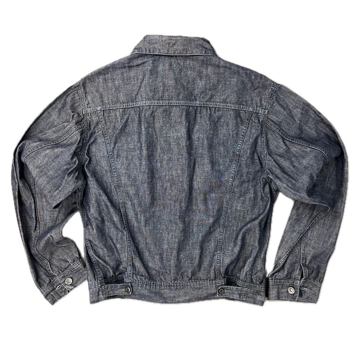 Other RWD WAXED DENIM TRUCKER JACKET OVERDYED INDIGO Size US L / EU 52-54 / 3 - 7 Thumbnail