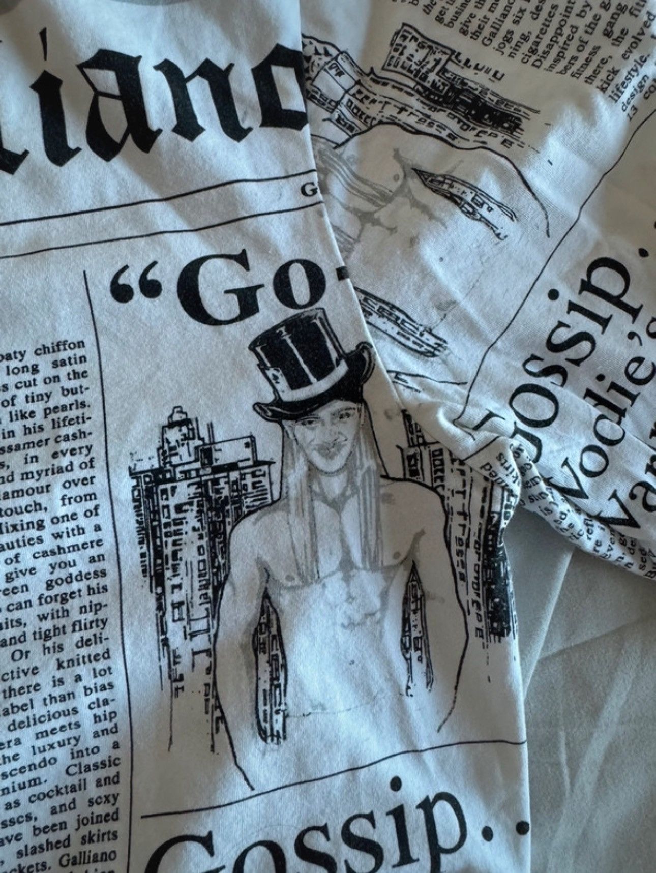 John Galliano John Galliano 2000s Gazette Long Sleeve shirt Size US M / EU 48-50 / 2 - 2 Thumbnail