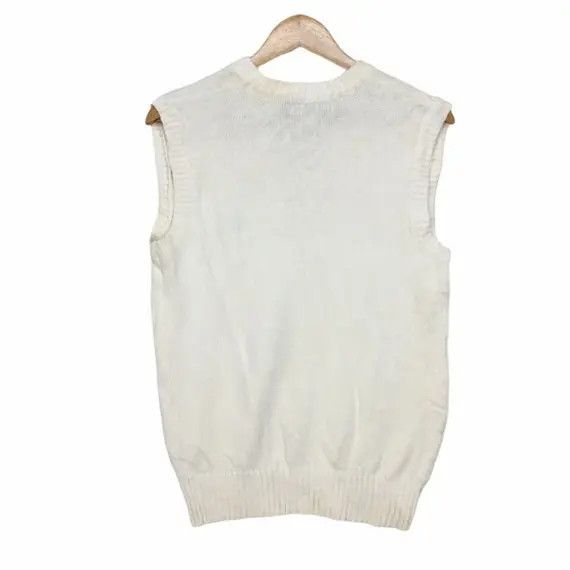 Polo Ralph Lauren Vtg 90' POLO RALPH LAUREN Small Pony Knitwear Sweater Tank Size US L / EU 52-54 / 3 - 5 Thumbnail