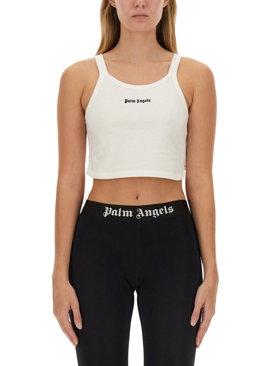 Palm Angels PALM ANGELS TANK TOP - WHITE Size M / US 6-8 / IT 42-44 - 1 Thumbnail