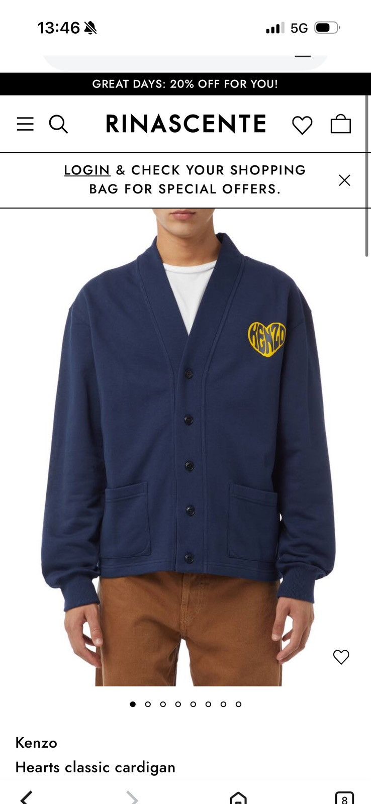Kenzo KENZO cardigan sz s FITS AS SHOWN IN PHOTOS BY TAPE MEASURE Size US S / EU 44-46 / 1 - 17 Thumbnail