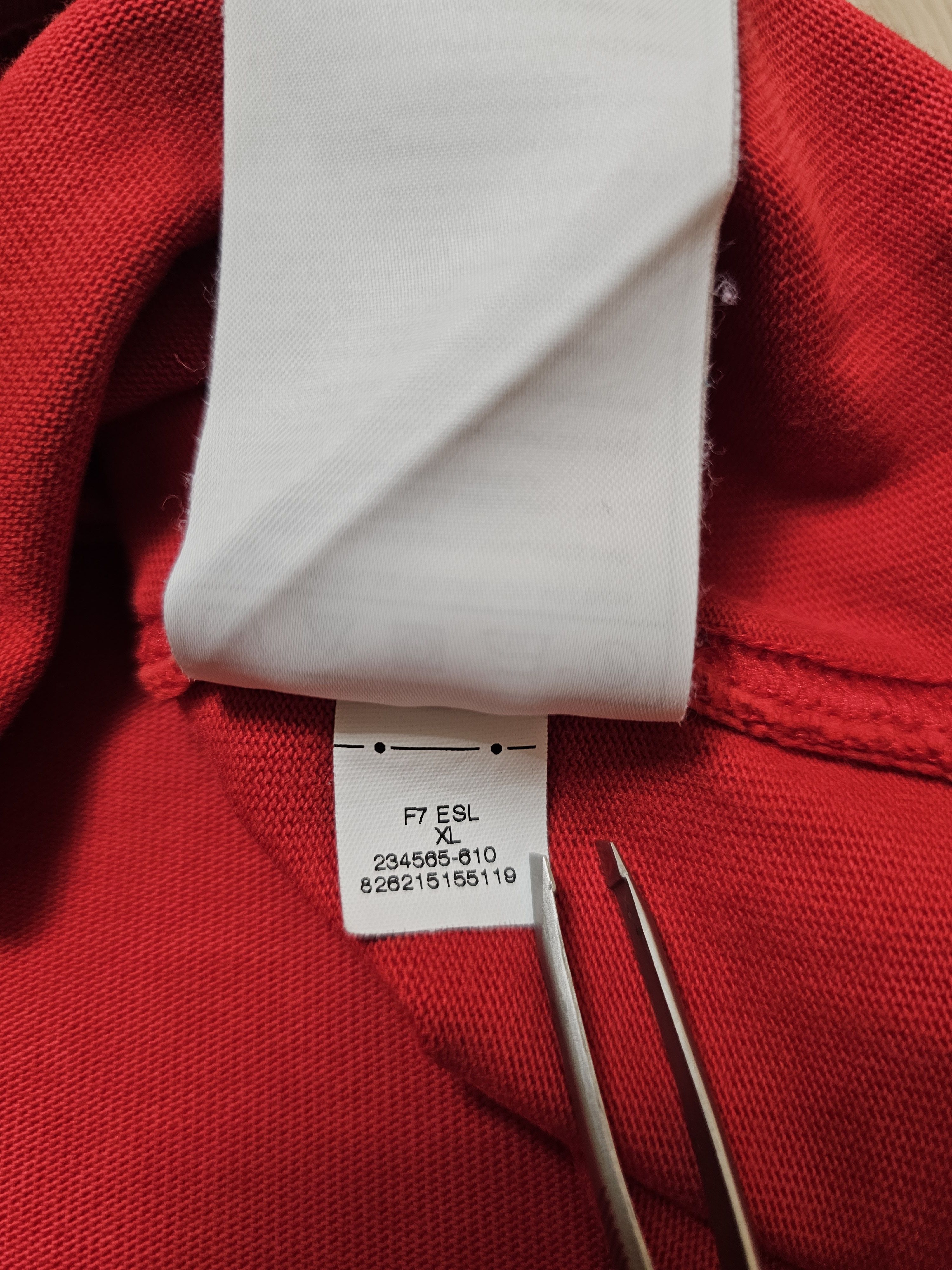 Nike × Vintage ENGLAND RUGBY JERSEY 2007 AWAY RED SHIRT RUGBY JERSEY Size US XL / EU 56 / 4 - 9 Thumbnail