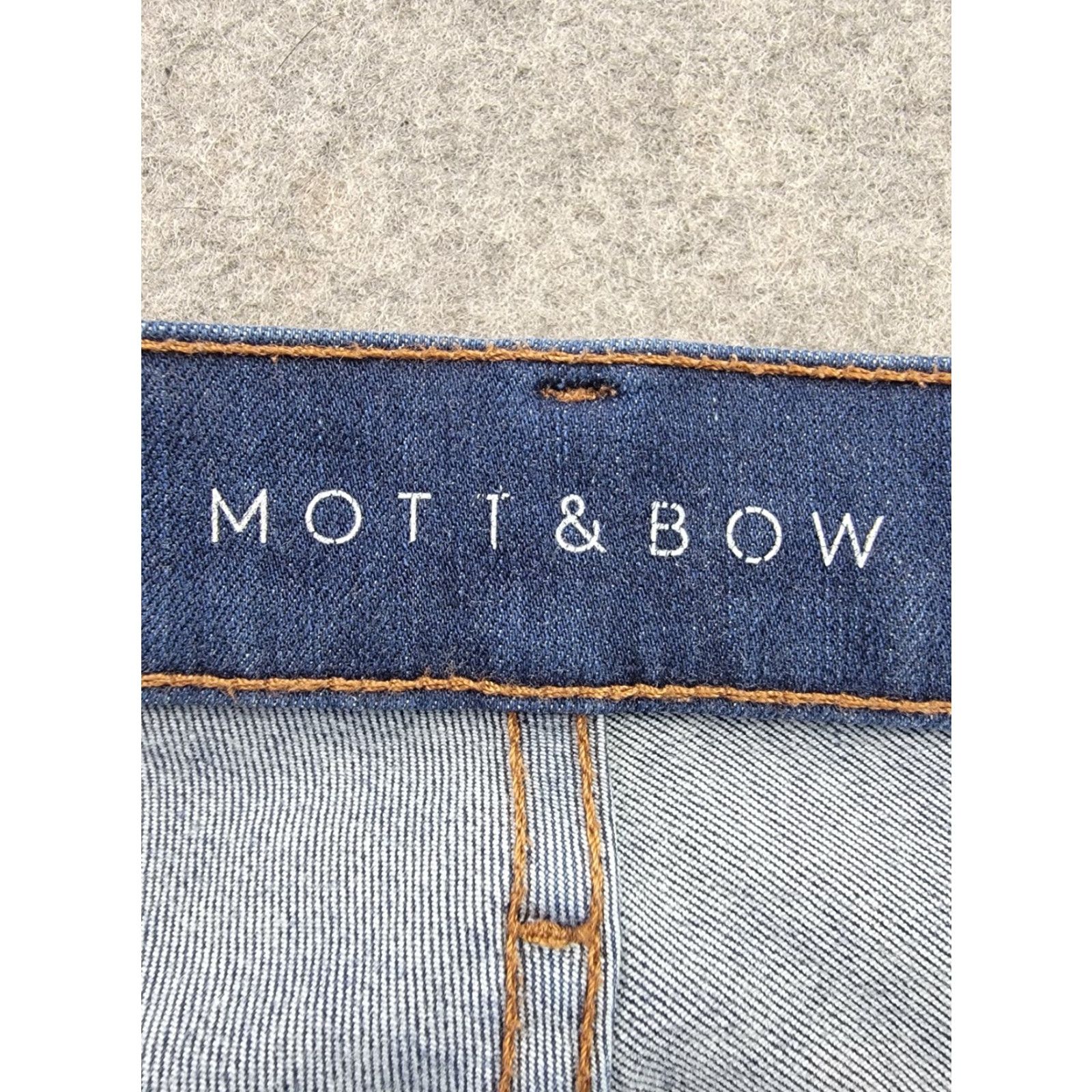 Mott & Bow Mott & Bow Jeans Mens 31x30 Blue Straight Leg Stretch Denim 5-Pocket Inseam 28in Pre-Owned Size US 31 - 6 Thumbnail