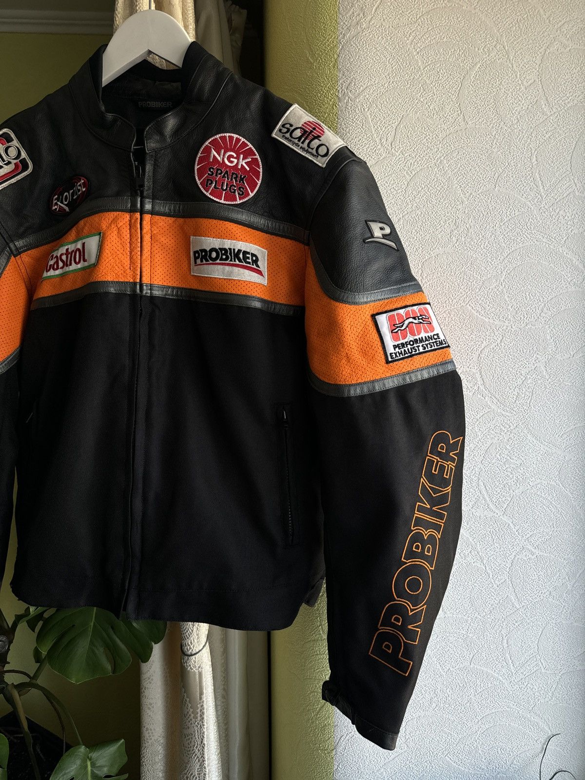 Vintage Probiker Vintage Bomber Jacket Race Highspeed Size US L / EU 52-54 / 3 - 7 Thumbnail