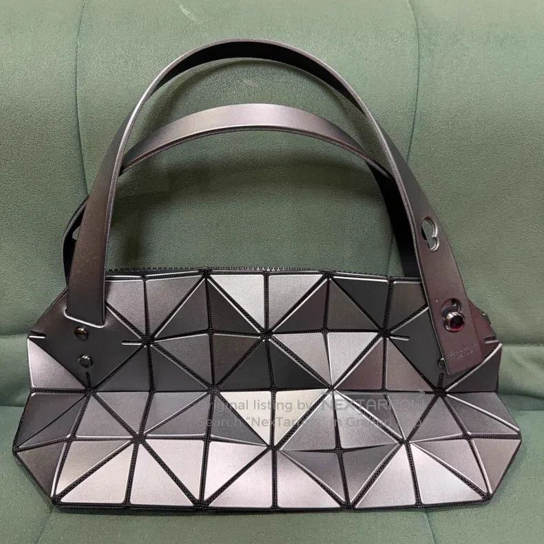 Issey Miyake Issey Miyake Boston Bag Matte Gray Silver Size ONE SIZE - 2 Thumbnail