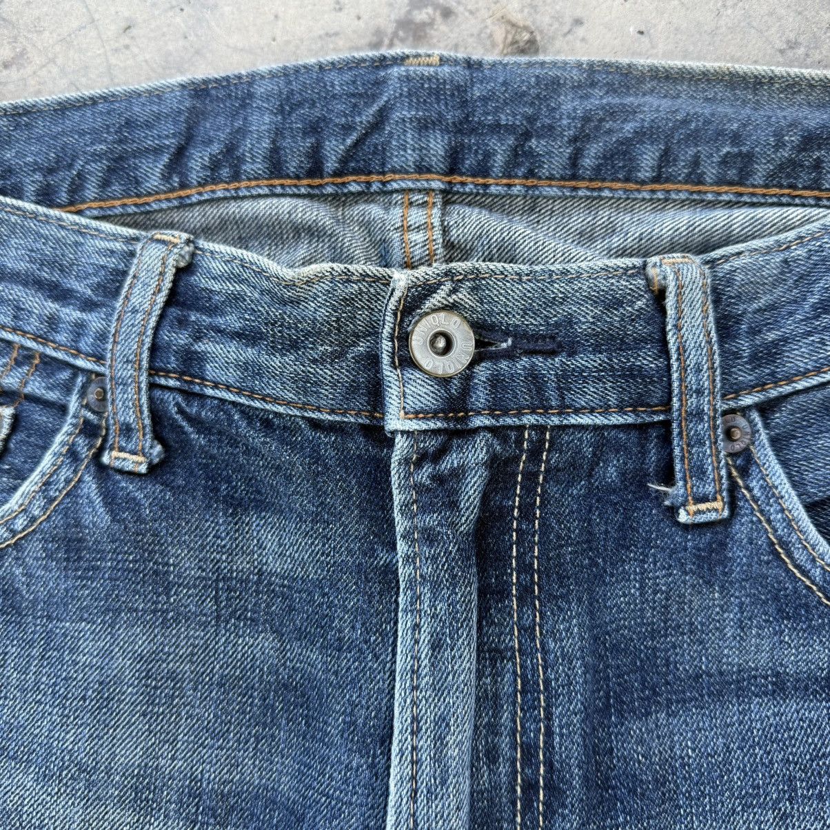 Japanese Brand Vintage Japanese faded Jean denim pants Size US 33 - 6 Thumbnail