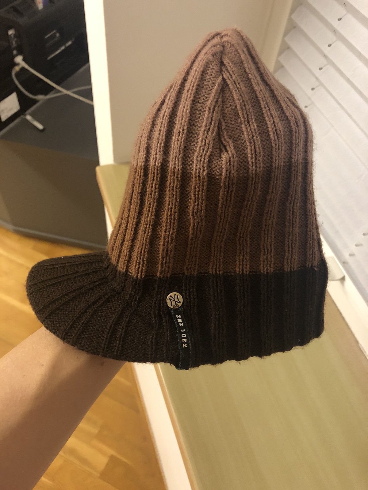 MLB × New York Yankees × Vintage RARE NEW YORK YANKEES MLB BRIMMED HAT CAP BEANIE Size ONE SIZE - 1 Thumbnail