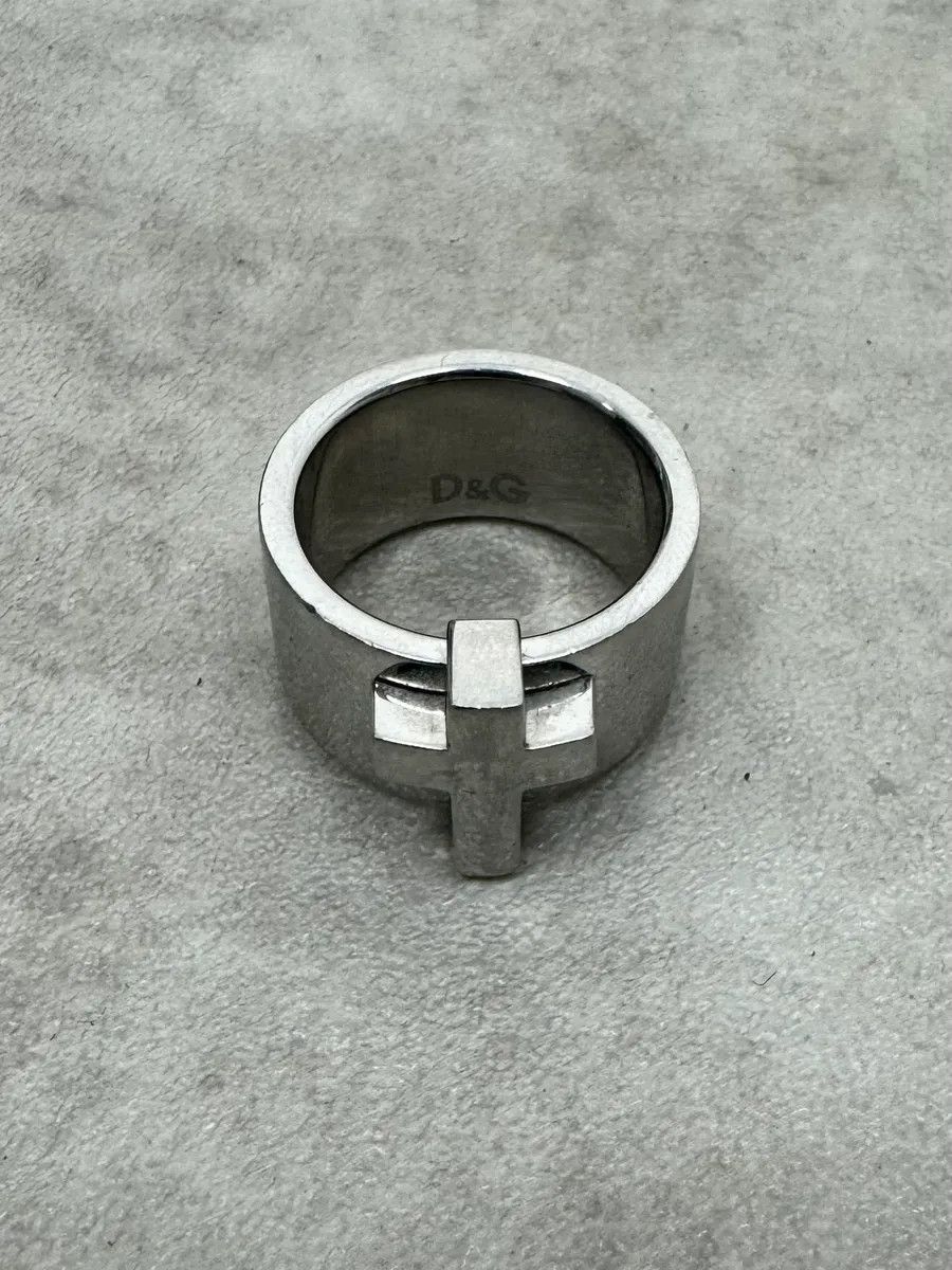 Dolce & Gabbana 2000s Dolce & Gabbana 3D Cross Ring Size ONE SIZE - 2 Thumbnail