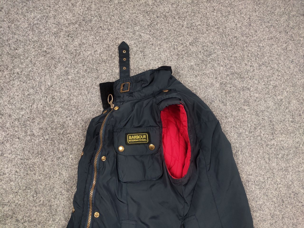 Barbour Barbour International Gold Navy Rainbow Vest Jacket Size M / US 6-8 / IT 42-44 - 9 Thumbnail