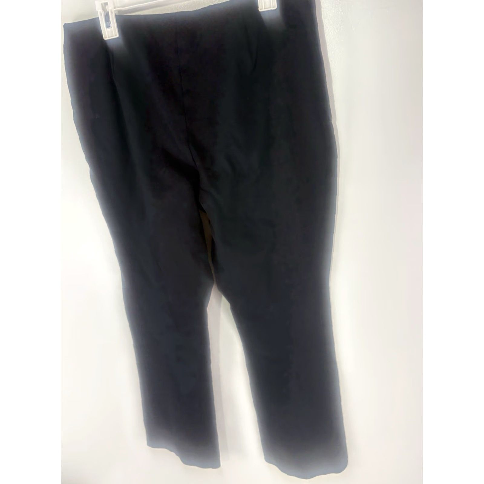 J. Jill J Jill Black Ponte Barely Bootcut Pull On Stretchy Pants Womens Size L Size 36" / US 14 / IT 50 - 4 Thumbnail