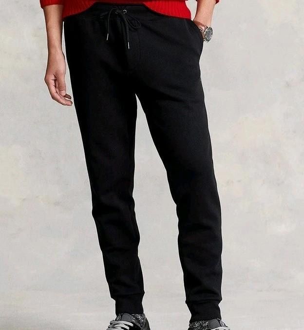 Polo Ralph Lauren Polo Ralph Lauren Double-Knit Jogger Pants – Size L Black Size US 34 / EU 50 - 3 Thumbnail