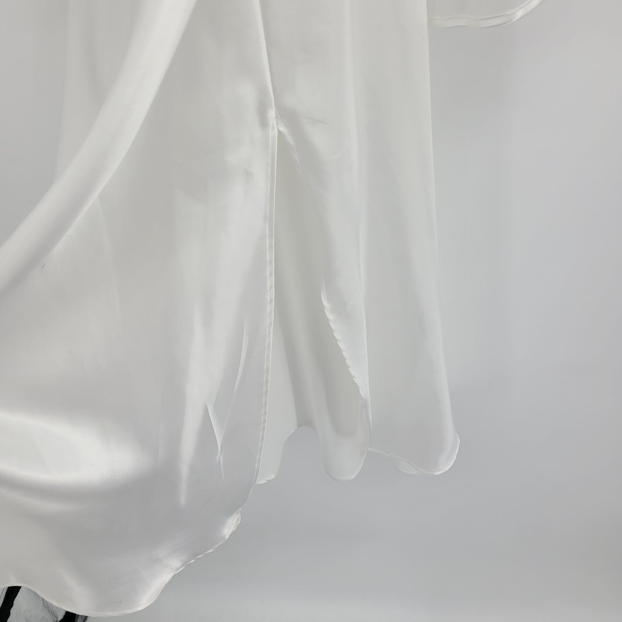 Vintage Vtg Lingerie Peignoir Negligee Set White Sz S Sheer Robe Mer Size ONE SIZE - 9 Thumbnail