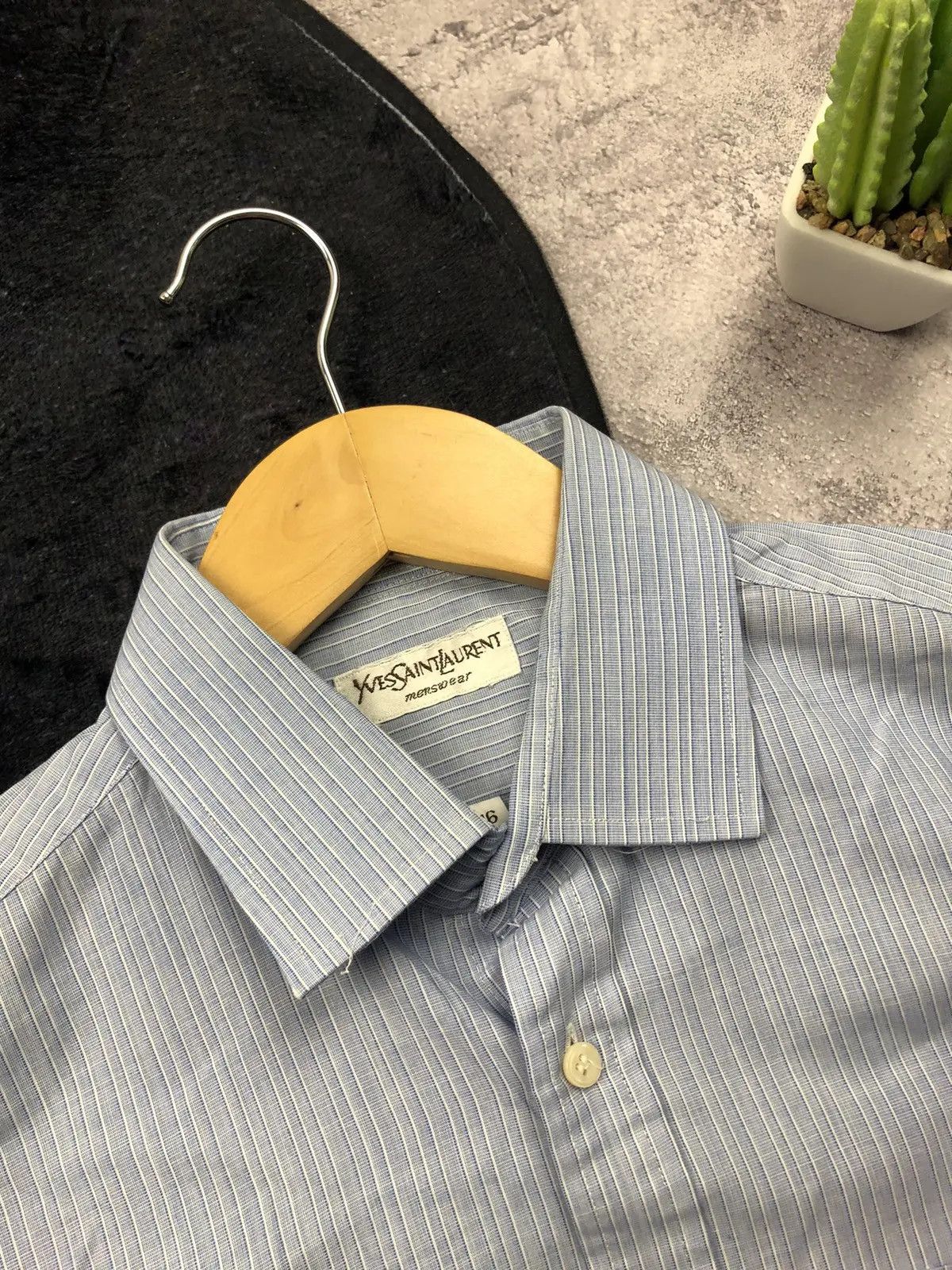 Yves Saint Laurent YVES SAINT LAURENT Vintage Luxury Shirt 90's Classic Style Size US L / EU 52-54 / 3 - 4 Thumbnail