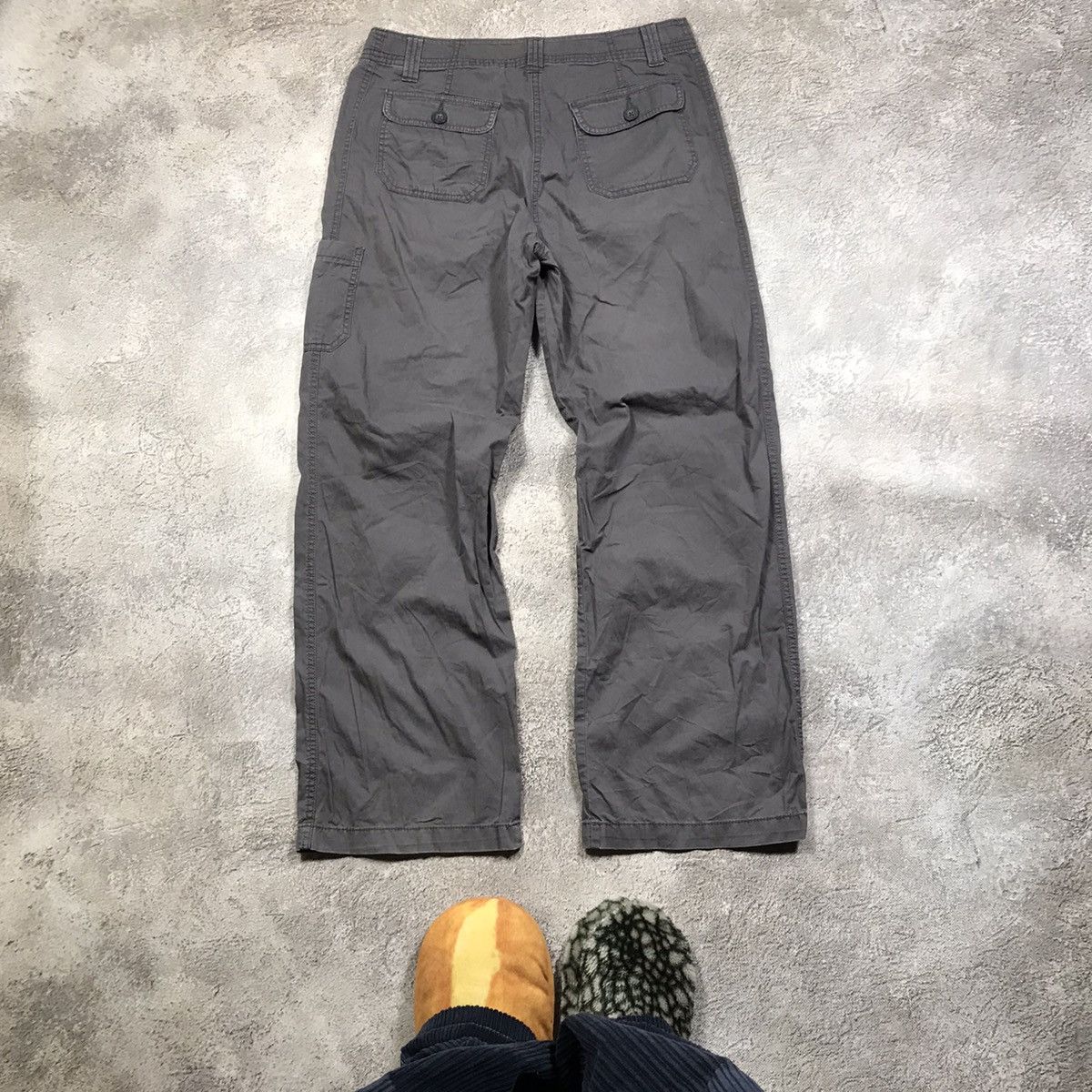 Vintage Vintage Y2K Baggy Cargo Pants Distressed Techwear Graphic 34 Size US 34 / EU 50 - 3 Thumbnail