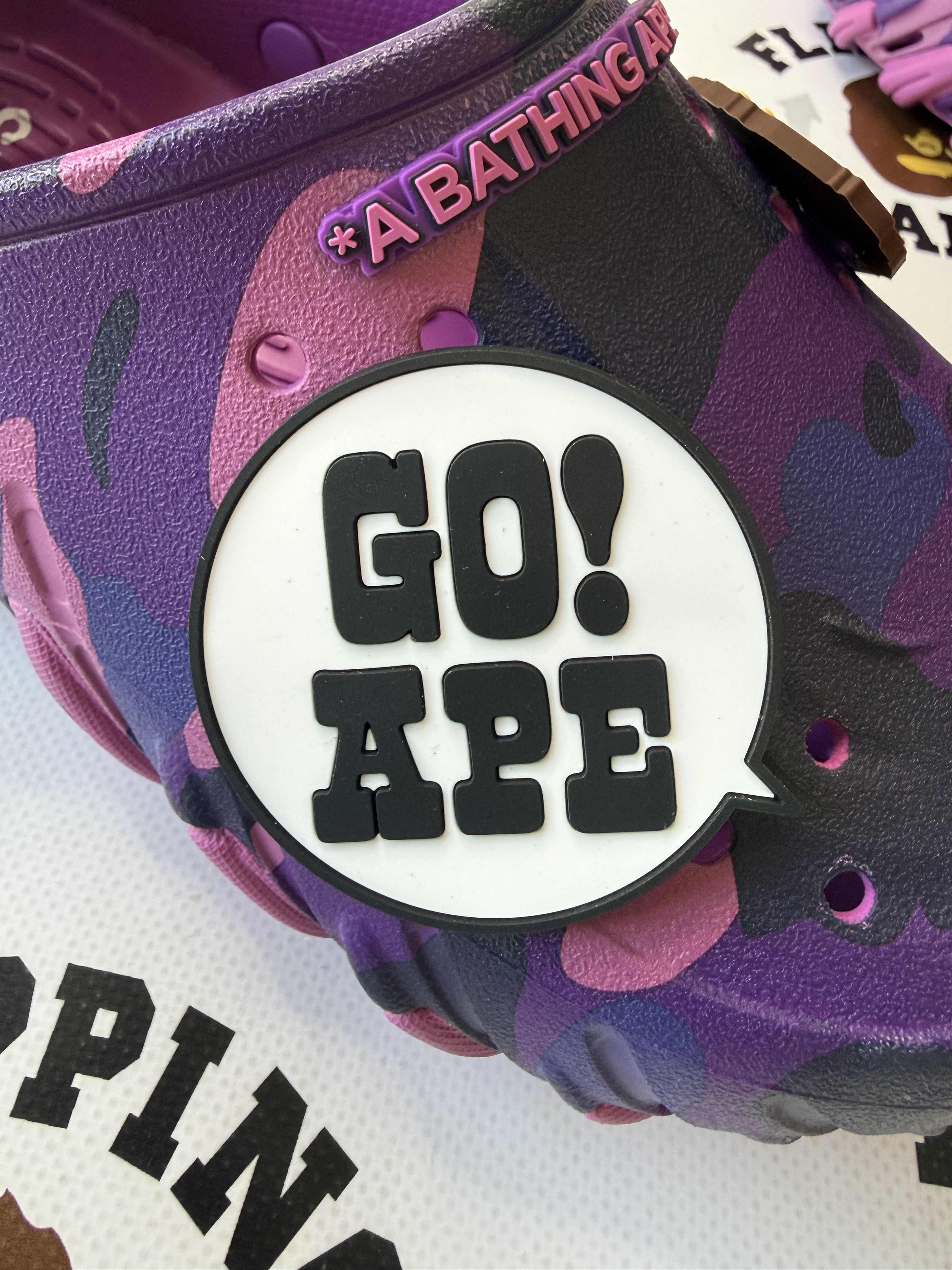 Bape × Crocs BAPE X CROCS ECHO PURPLE Size US 10 / EU 43 - 6 Thumbnail
