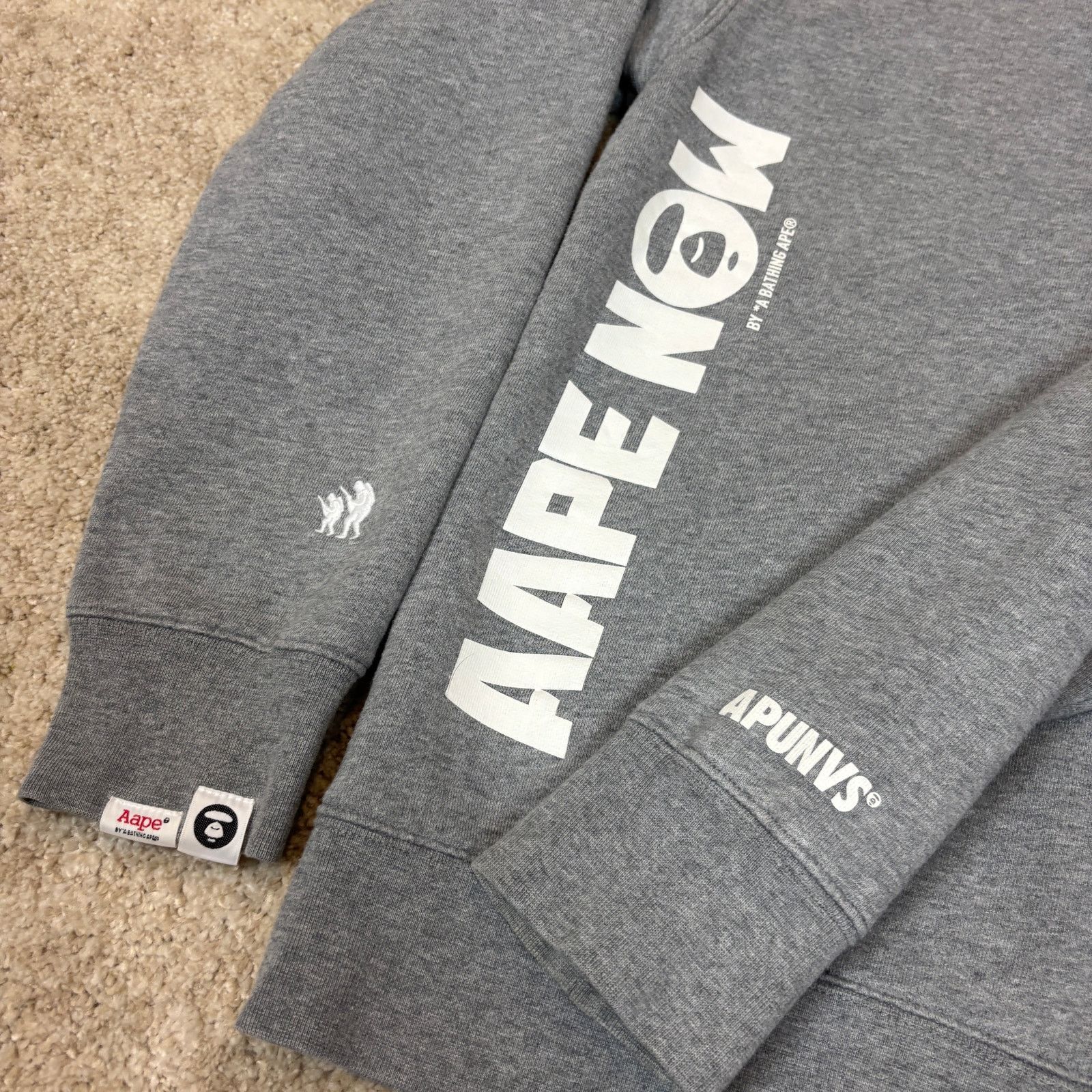 Aape × Bape Aape by A Bathing Ape Logo Badge Full Zip Hoodie Men's Large Size US L / EU 52-54 / 3 - 4 Thumbnail
