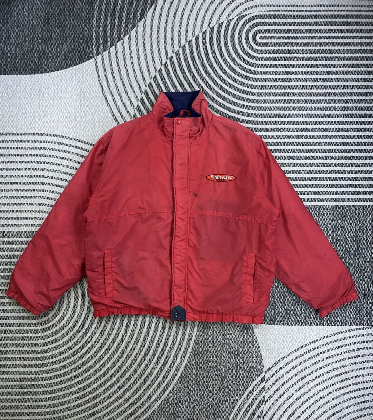 Budweiser Vintage Budweiser Sports Embroidered Zipper Jacket Size US XL / EU 56 / 4 - 2 Thumbnail