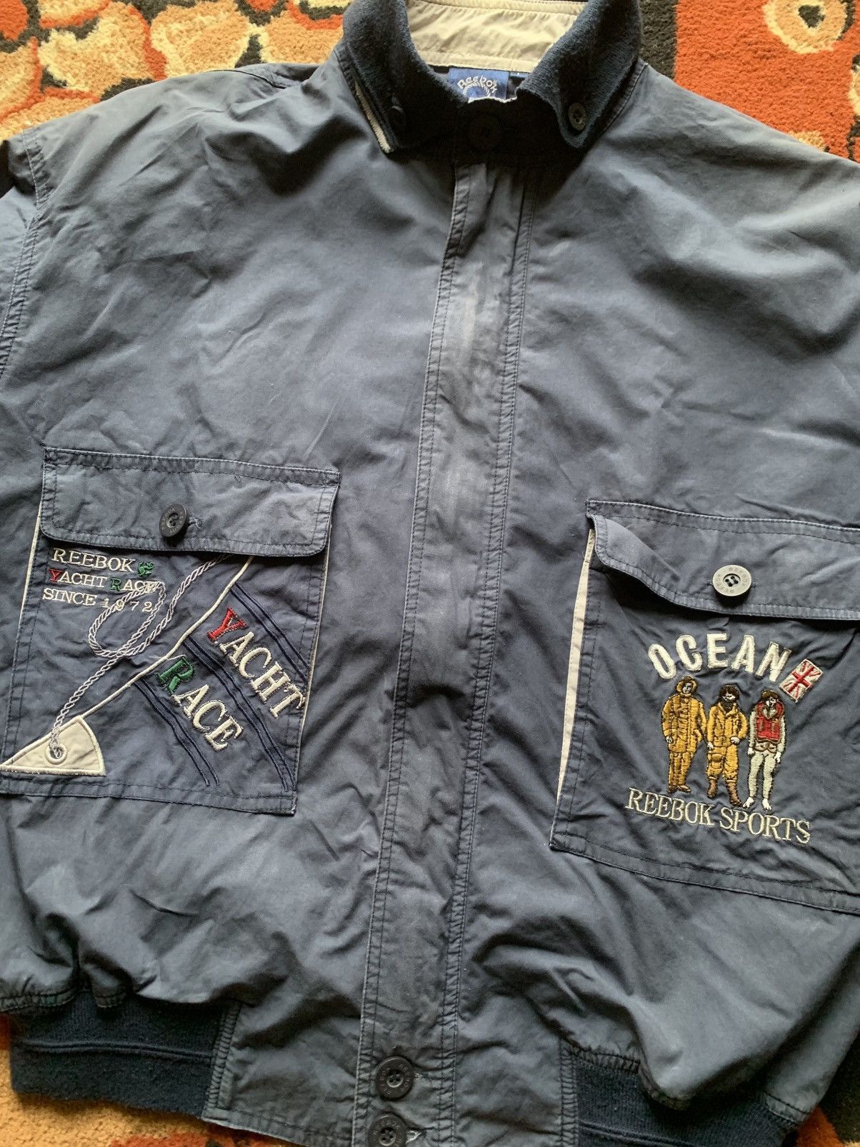 Reebok Vintage reebok sports jacket Size US M / EU 48-50 / 2 - 2 Thumbnail