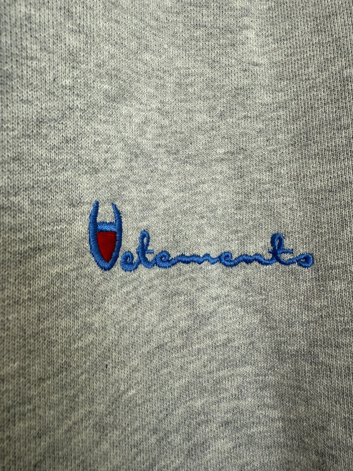 Vetements SS16 Gray Reversible Hoodie Size US M / EU 48-50 / 2 - 7 Thumbnail