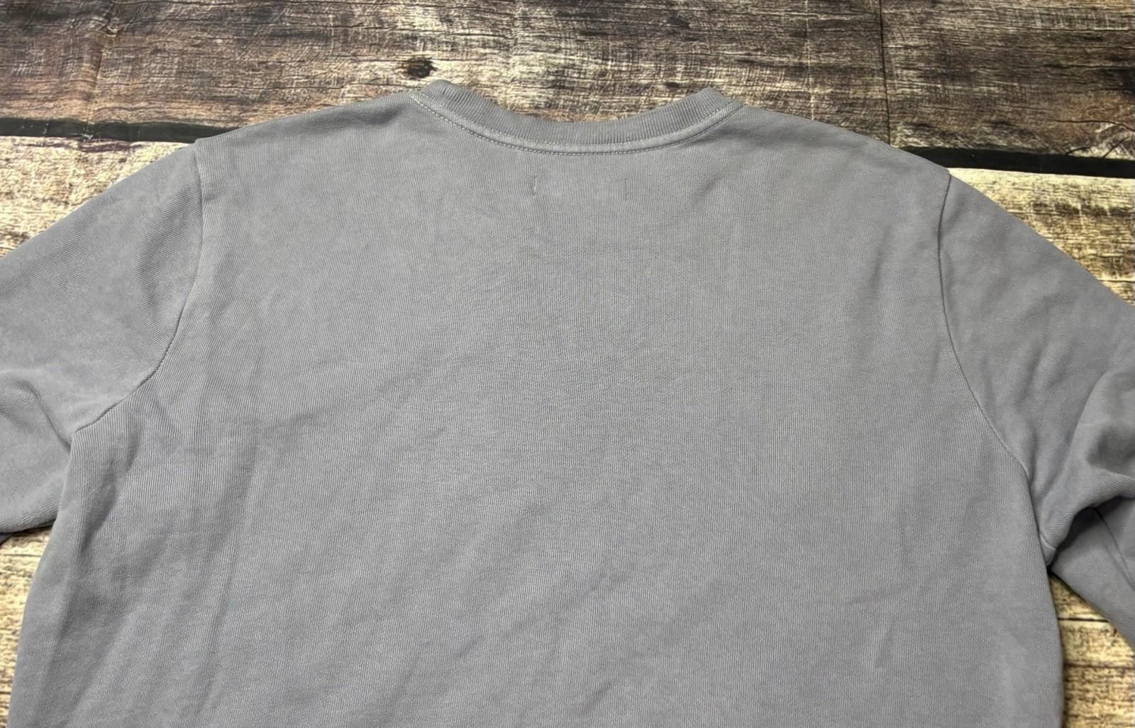 Allsaints All Saints Sweatshirt Mens Small Cotton Pullover Gray Size US S / EU 44-46 / 1 - 8 Thumbnail