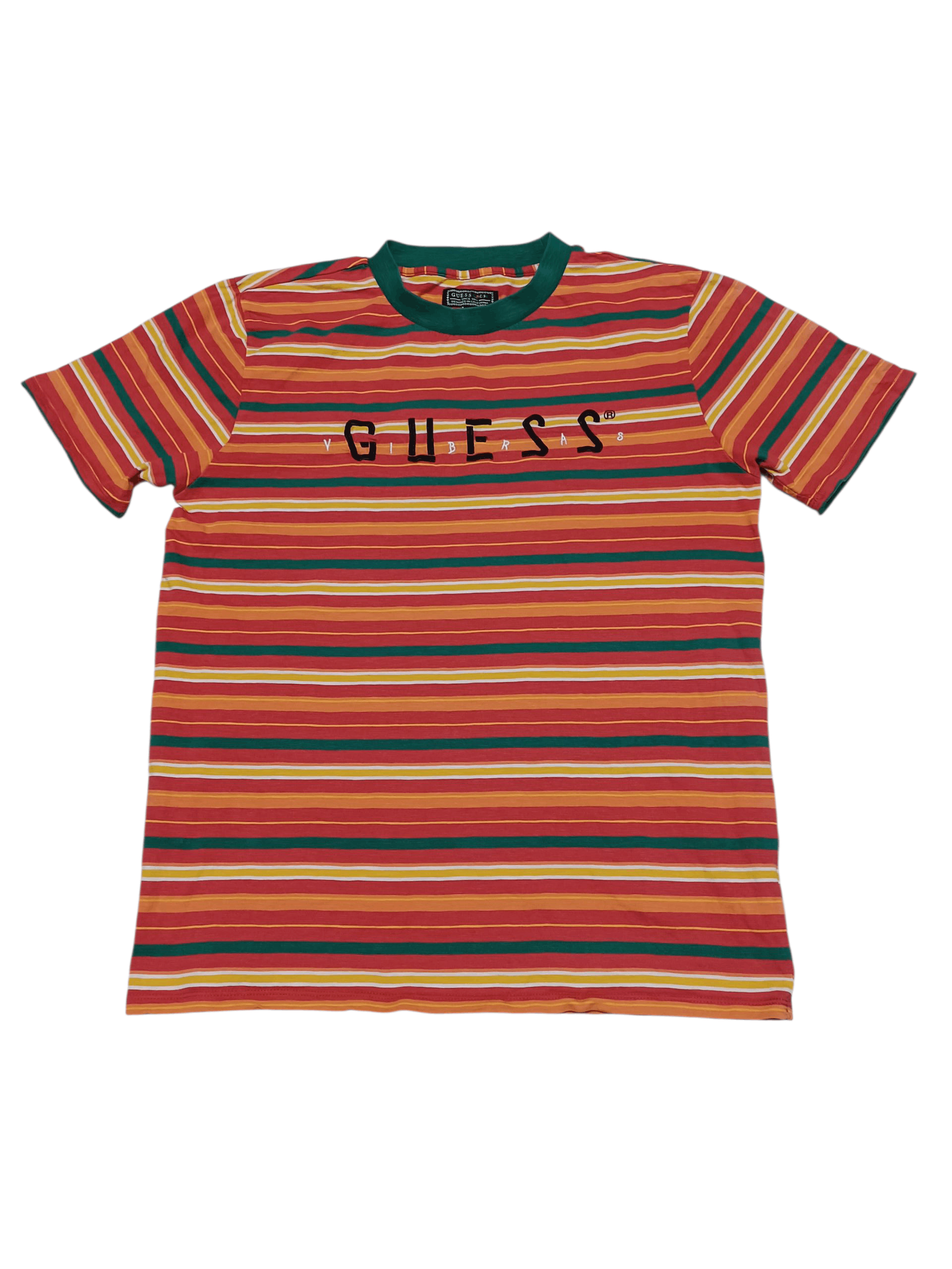Guess × J Balvin GUESS X J BALVIN VIBRAS FIRE DESIGNER LUXURY STREETWEAR TEE Size US M / EU 48-50 / 2 - 1 Thumbnail