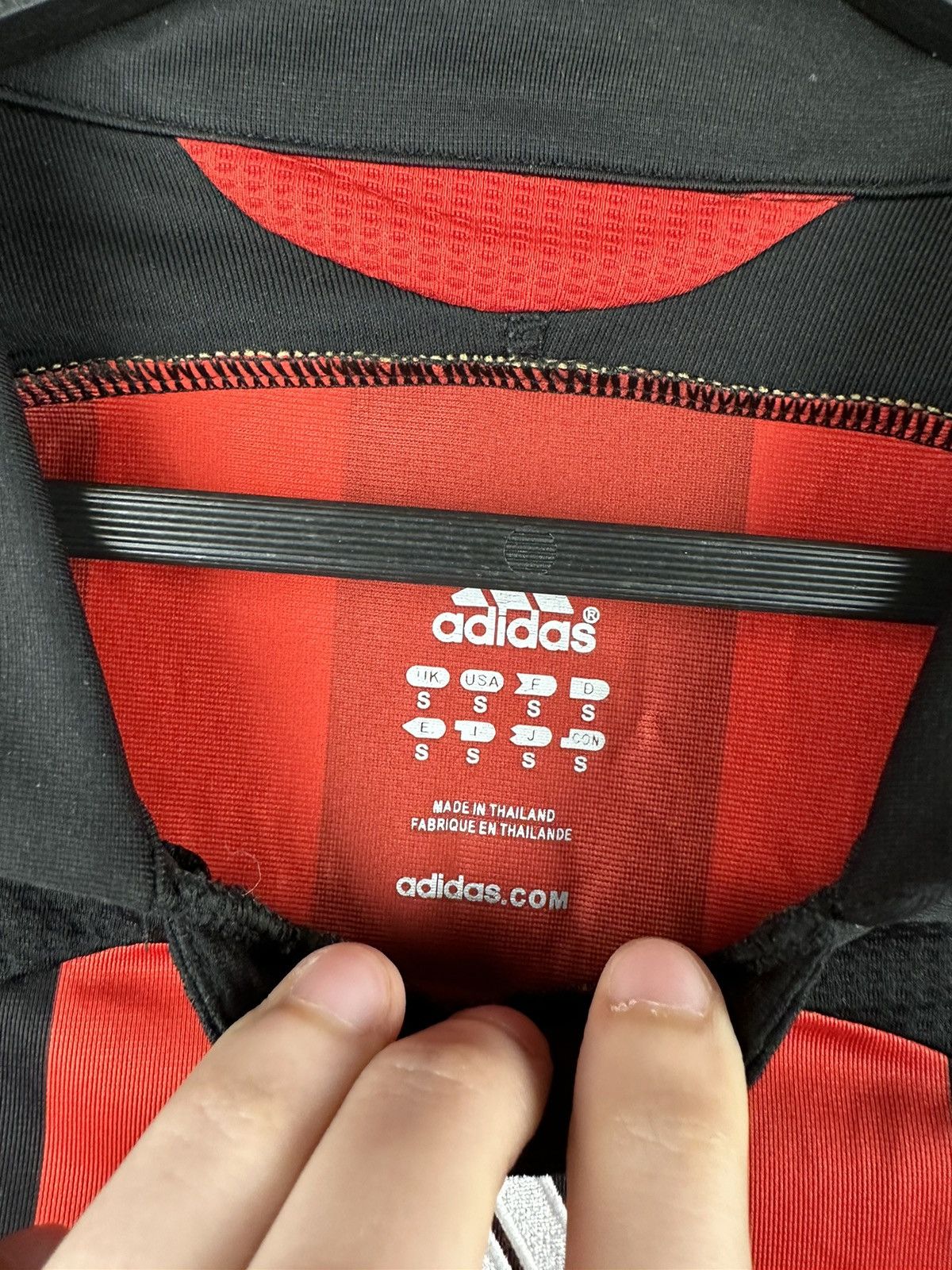 Adidas × Vintage KAKA Vintage Adidas Milan Jersey Size US S / EU 44-46 / 1 - 6 Thumbnail
