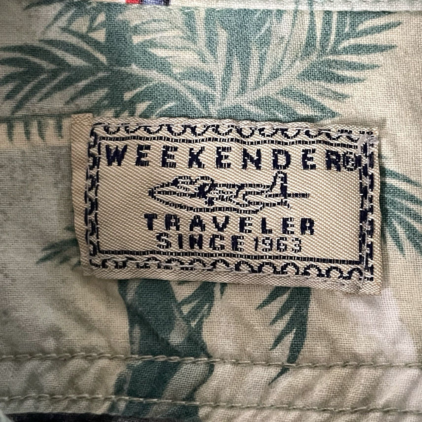 Vintage VINTAGE Weekender Shirt Mens 2XL Blue Airplane Hawaiian Retro Aloha Travel Casual Short Sleeve Button-Up Size US XXL / EU 58 / 5 - 4 Thumbnail