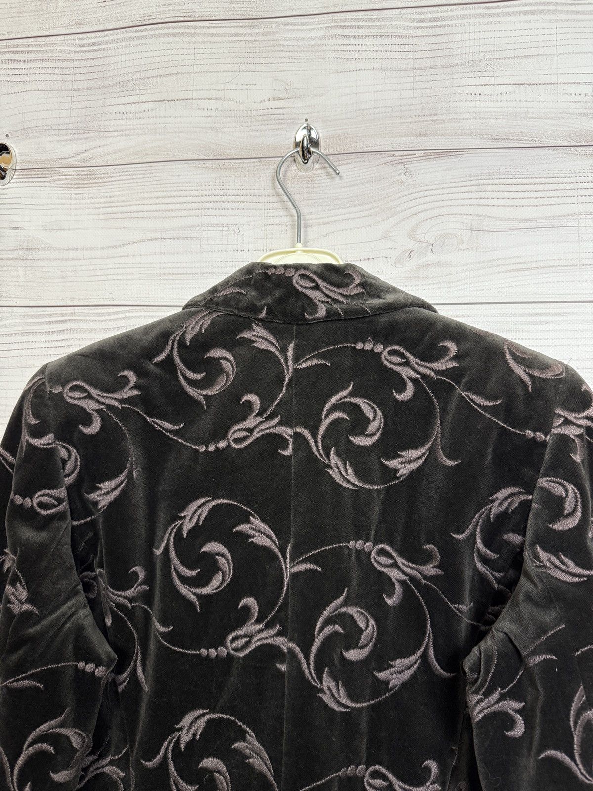 Burberry Burberry Velvet Jacket Over Logo Size Us 6 Size M / US 6-8 / IT 42-44 - 4 Thumbnail