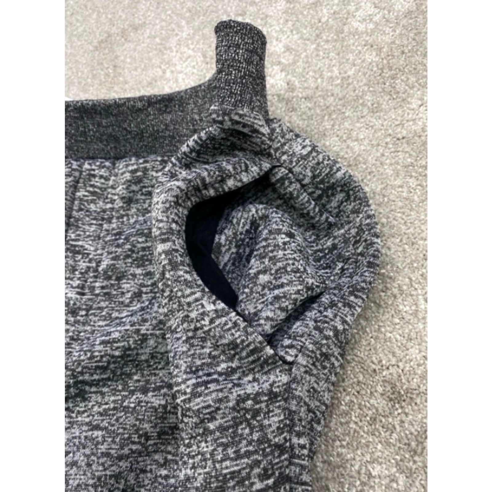 Vintage VINTAGE Red Ape Sweatpants Mens 3XL Black Gray Heather Fleece Drawstring Pockets Size US 40 / EU 56 - 7 Thumbnail