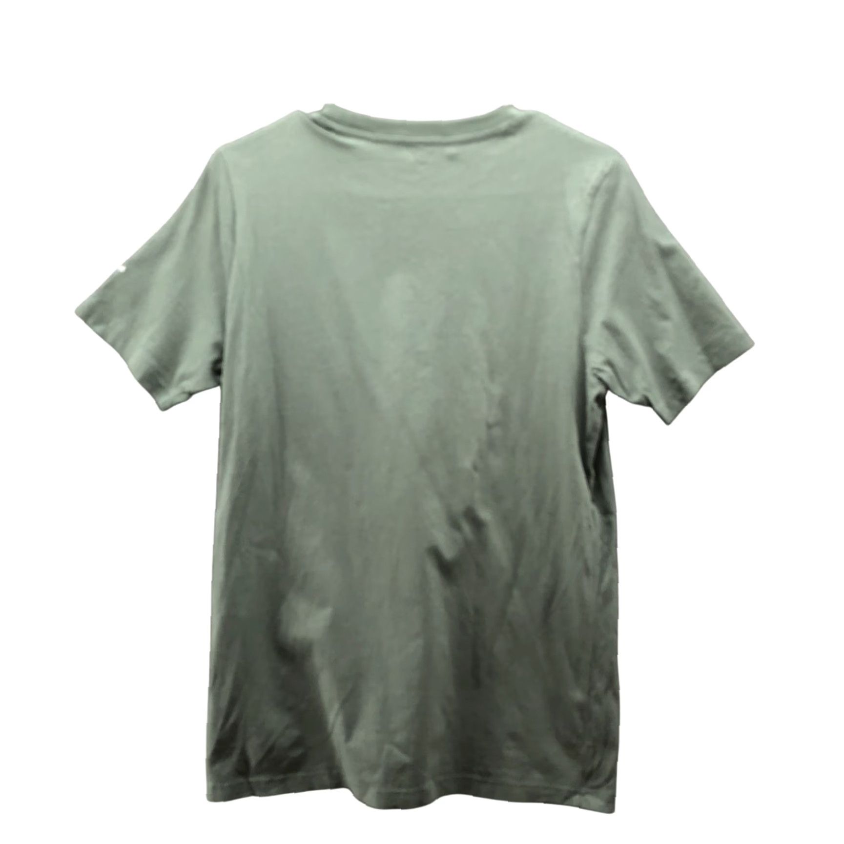 Puma PUMA Short Sleeve T Shirt Mens S Sage Green Crewneck Cotton Logo Shirt Mens S Green Logo Cotton Crew Neck Short Sleeve T-Shirt Puma Size US S / EU 44-46 / 1 - 2 Thumbnail