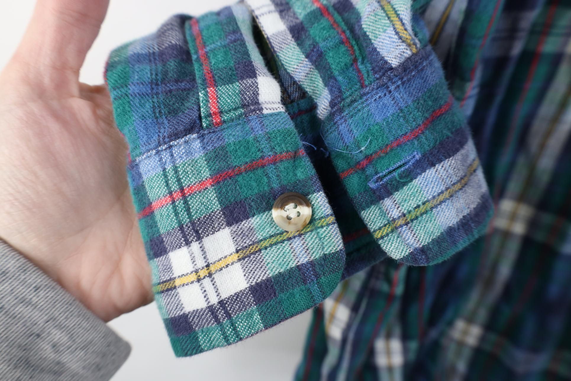 Eddie Bauer Vintage 90s Eddie Bauer Baggy Fit Flannel Button Shirt USA Size US L / EU 52-54 / 3 - 6 Thumbnail