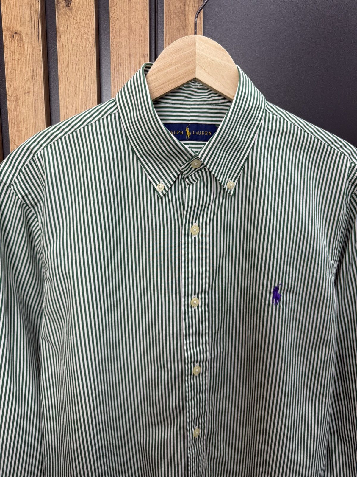 Polo Ralph Lauren Polo Ralph Lauren Striped Button Down Shirt Size M Custo Fit Size US M / EU 48-50 / 2 - 4 Thumbnail