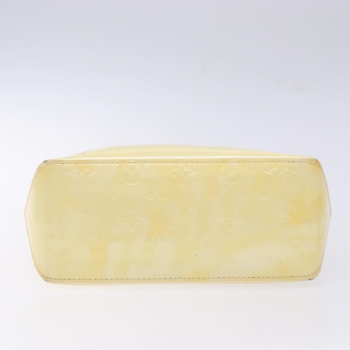 Louis Vuitton LOUIS VUITTON Monogram Vernis Reade PM Hand Bag Perle M91336 Size ONE SIZE - 9 Thumbnail