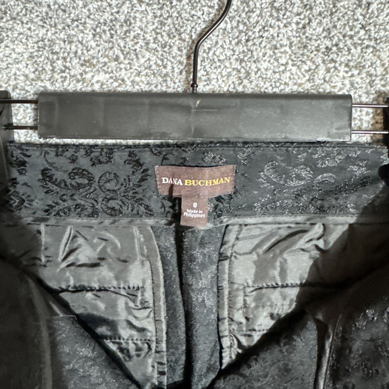 Other Dana Buchman Pants Women Size 8 Goth Romantic Jacquard Size 30" / US 8 / IT 44 - 8 Thumbnail