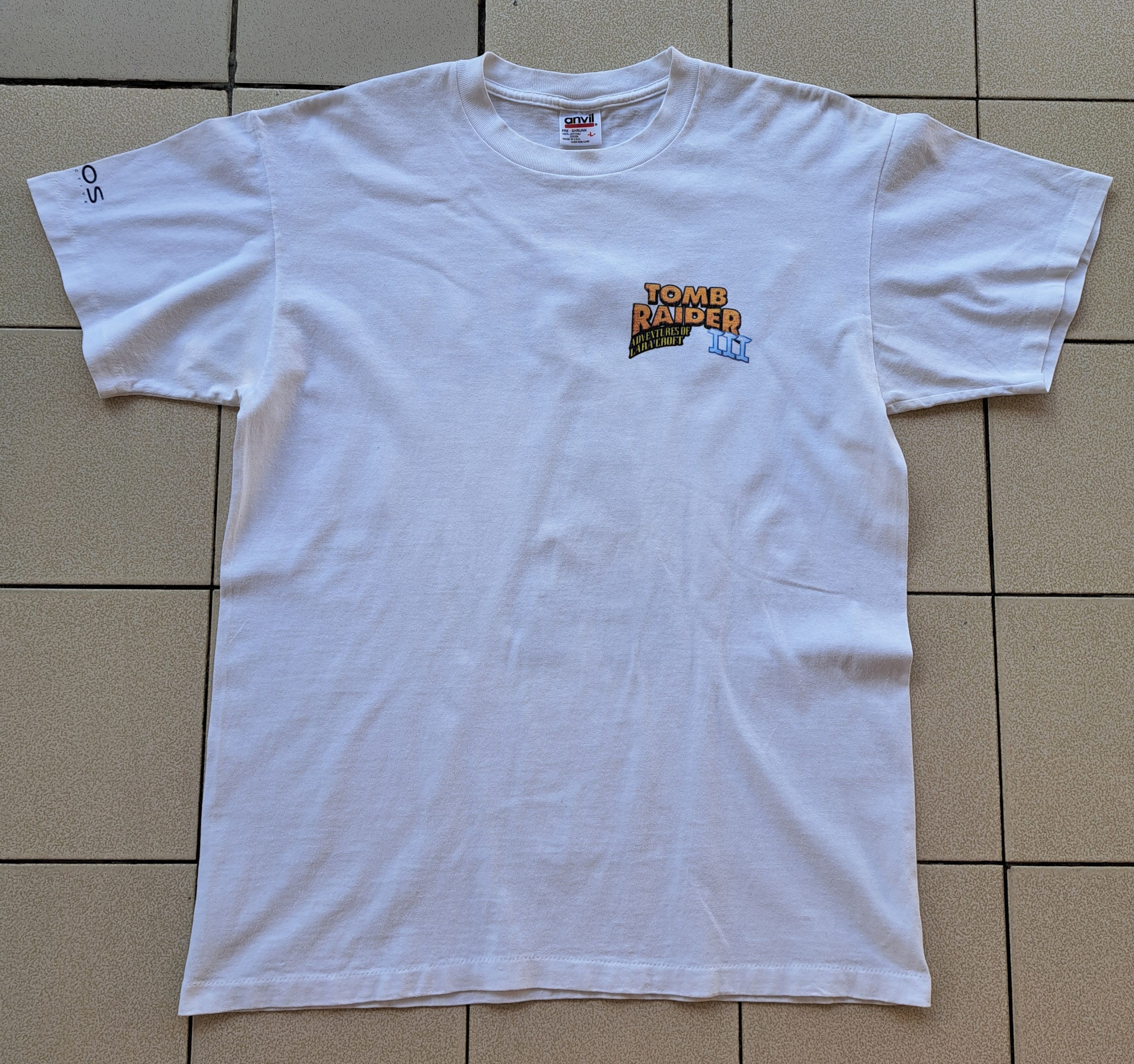 Vintage Vintage Tomb Raider 3 Lara Croft T-Shirt Size US L / EU 52-54 / 3 - 1 Thumbnail