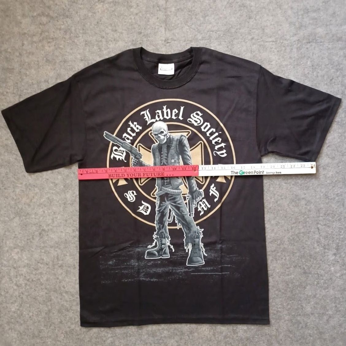 Hanes Hanes Black Label Society Mens T-Shirt M Black Heavy Metal Band Skull Graphic Tee 2007 Shirt Mens M Black Size US M / EU 48-50 / 2 - 4 Thumbnail