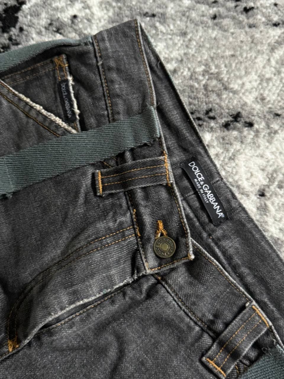 Dolce & Gabbana Dolce Gabbana Bondage jeans AW2003 Size US 29 - 4 Thumbnail