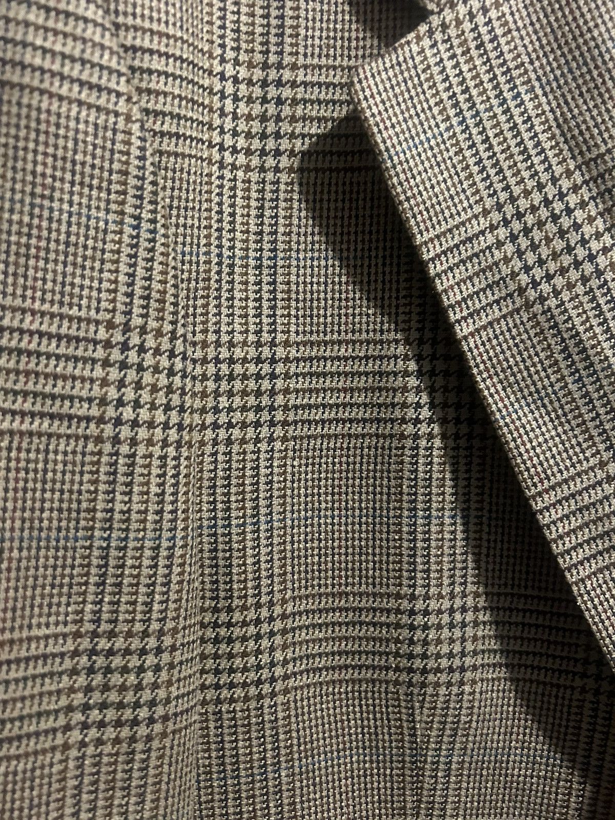 Chaps × Chaps Ralph Lauren × Ralph Lauren Silk x Wool Prince of Whales Sport Coat Size 44R - 3 Thumbnail