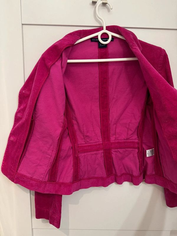 Ralph Lauren Ralph Lauren Sport Blazer Vintage XS Cotton Pink Size XS / US 0-2 / IT 36-38 - 3 Thumbnail