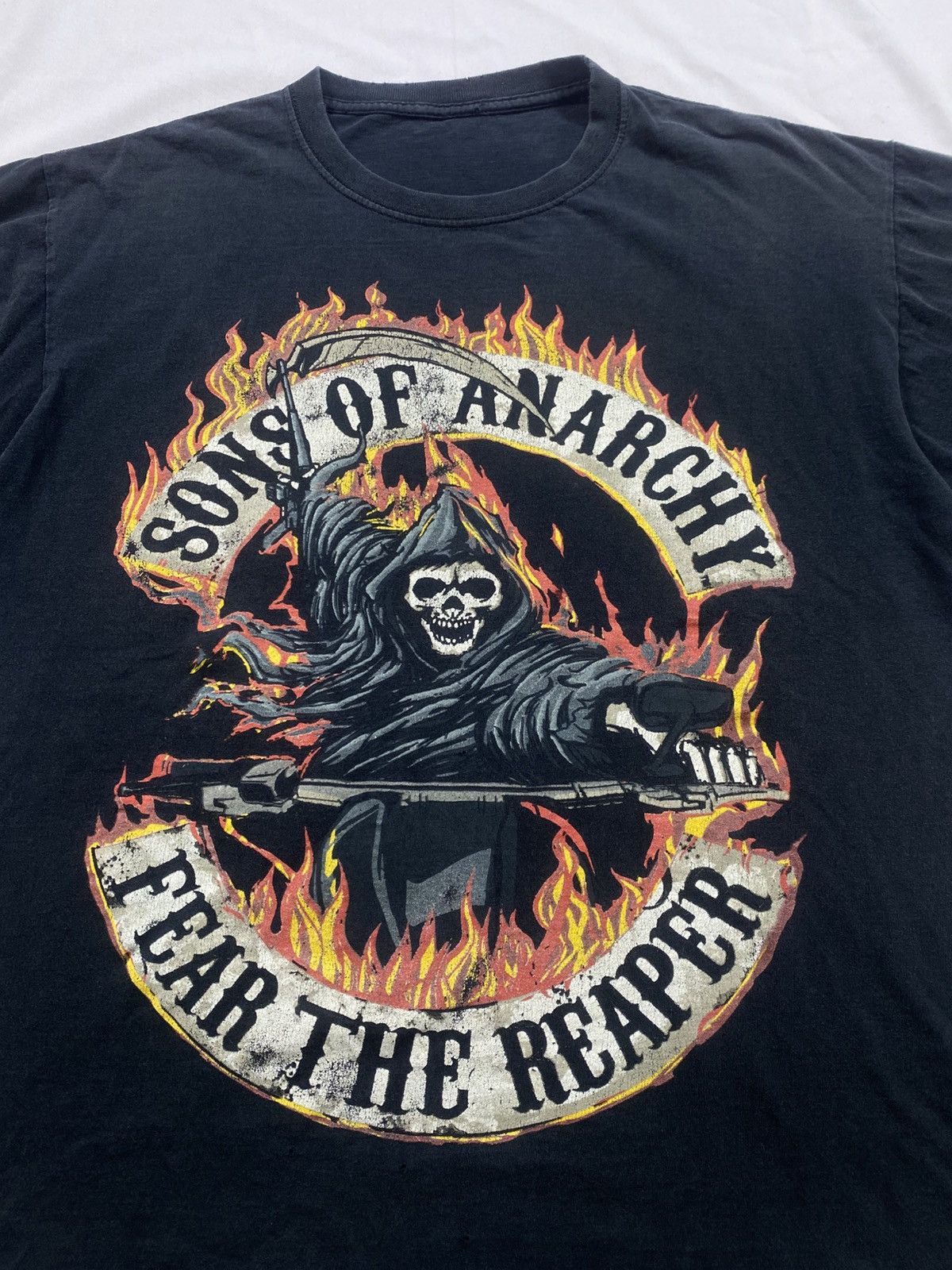 West Coast Choppers Distressed Faded Sons Of Anarchy Fear The Reaper Size US M / EU 48-50 / 2 - 2 Thumbnail